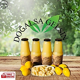 Limon Sarımsak Kürü 2 Adet Cam Şişe